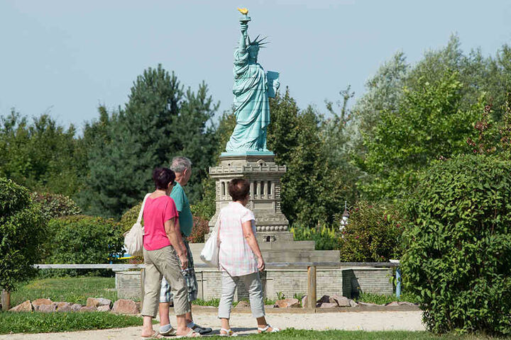 Miniwelt Lichtenstein: Die Stadt hat viel zu bieten, aber einen hohen Rentneranteil.
