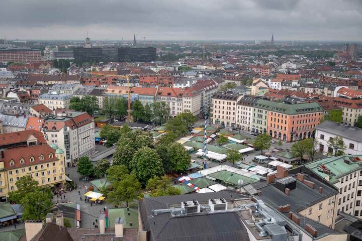 Die Feinkostkette Schlemmermeyer hatte ihr ursprüngliches Stammhaus auf dem Viktualienmarkt in München.