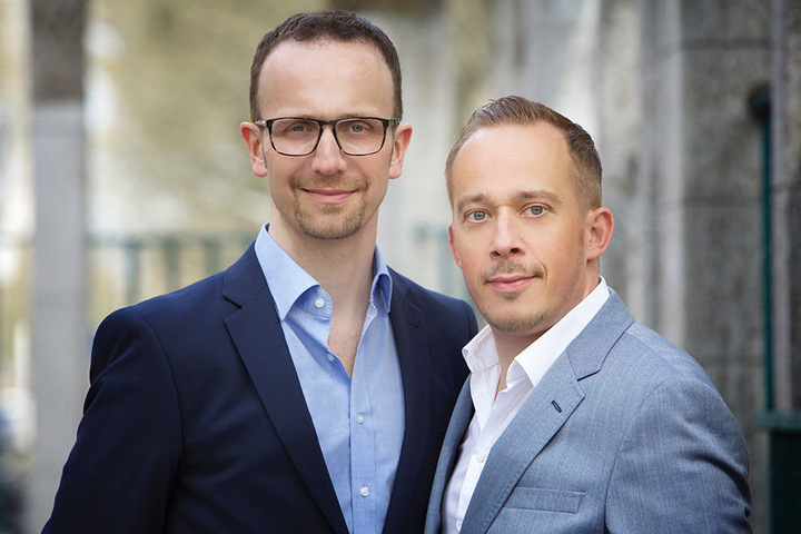 Martin Enk (r.) und Frank Pieper.