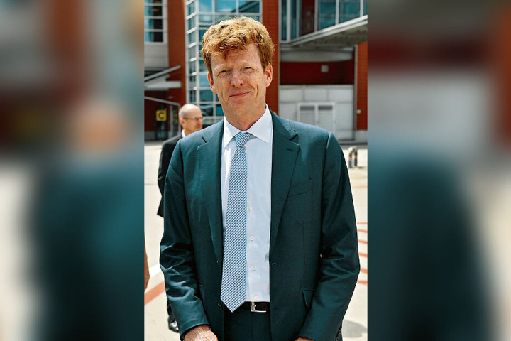 Götz Ahmelmann (48), Boss der Mitteldeutschen Flughafen AG.