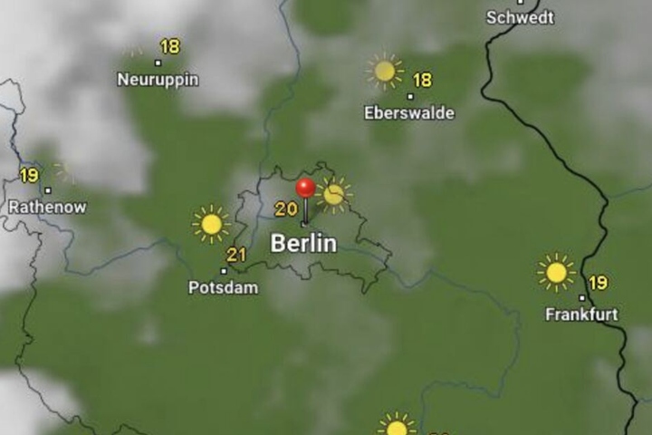 Auch in Potsdam können sich die Leute auf sonnige Tage freuen.