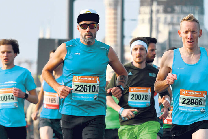 Beim Dresden Marathon geht jeden Oktober in der City gar nichts mehr, sogar die Marienbrücke ist dann dicht.