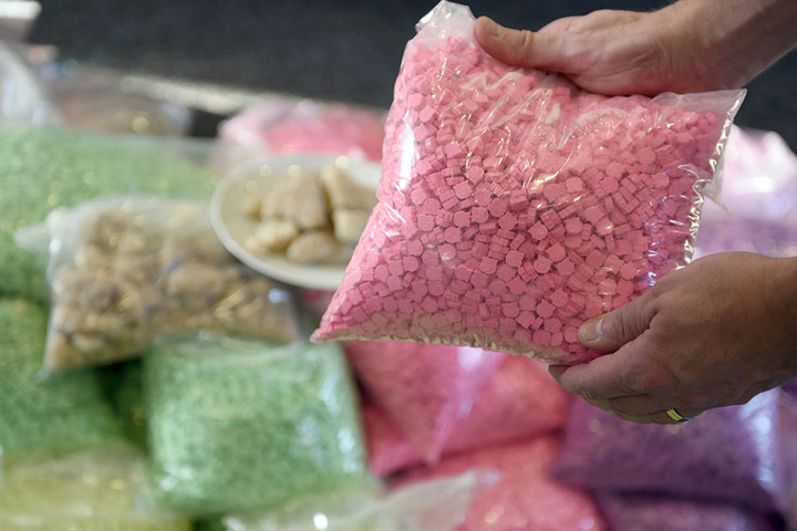 Allein 250 Kilogramm waren auf einem Sattelzug in Richtung Türkei geladen.