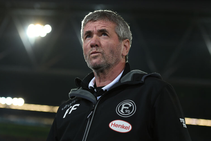 Trainer Friedhelm Funkel (65) kommt am Mittwoch mit Fortuna Düsseldorf zum Benefizspiel ins Leutzscher Holz.