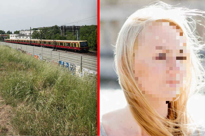An einem Bahndamm in Berlin-Pankow wurde die Leiche von Melanie R. gefunden. (Bildmontage)