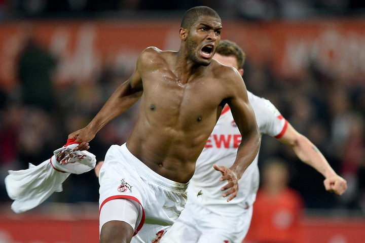 Anthony Modeste erzielte zwischen 2015 und 2017 45 Tore für den 1. FC Köln (Archivbild).