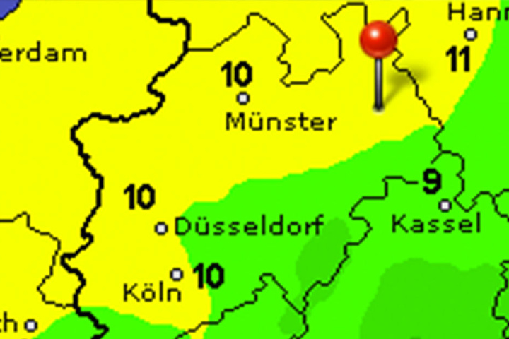 Bis zu zwölf Grad sind nächste Woche drin.