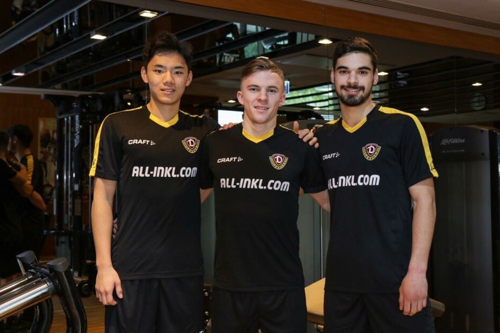 Eunsa Jeong, Justin Jacob und Luca Shubitidze (v.l.) sind nun auch in der Türkei.
