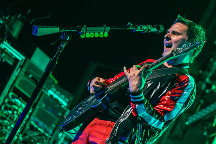 Der Überraschungsauftritt der Band Muse wurde erst einen Tag vorher angekündigt.