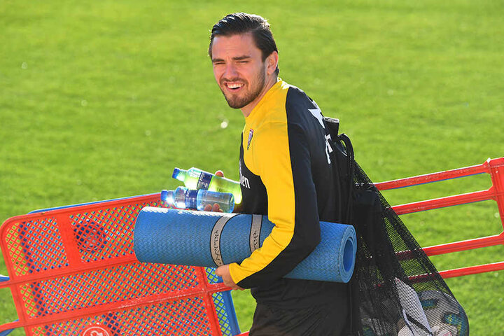 Pascal Testroet ist wieder fit und arbeit mit aller Kraft an seinem Comeback.