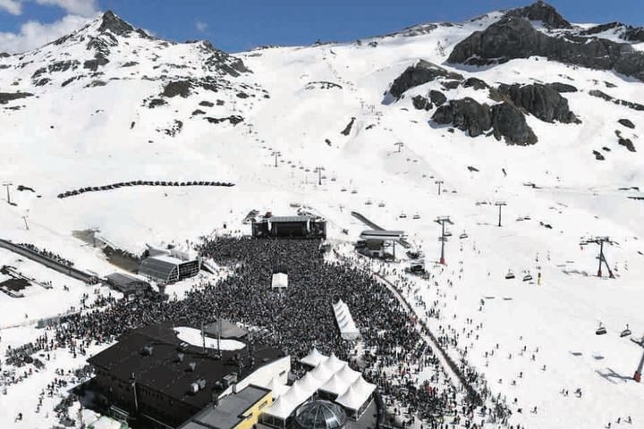 So viele waren noch nie gleichzeitig auf dem Berg.