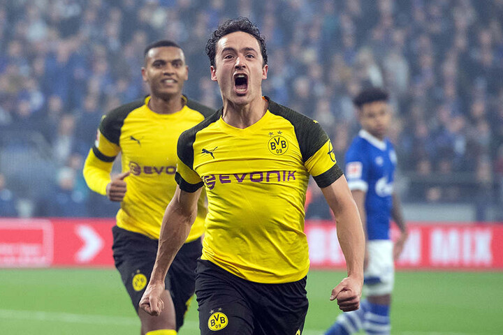 Erzielte sein erstes Tor im BVB-Trikot: Thomas Delaney köpfte Dortmund auf Schalke in Front.