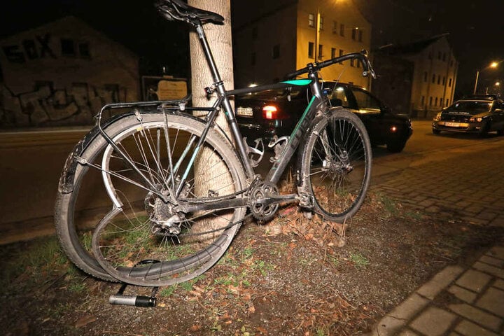 Der Radfahrer hatte Glück und wurde nur leicht verletzt.