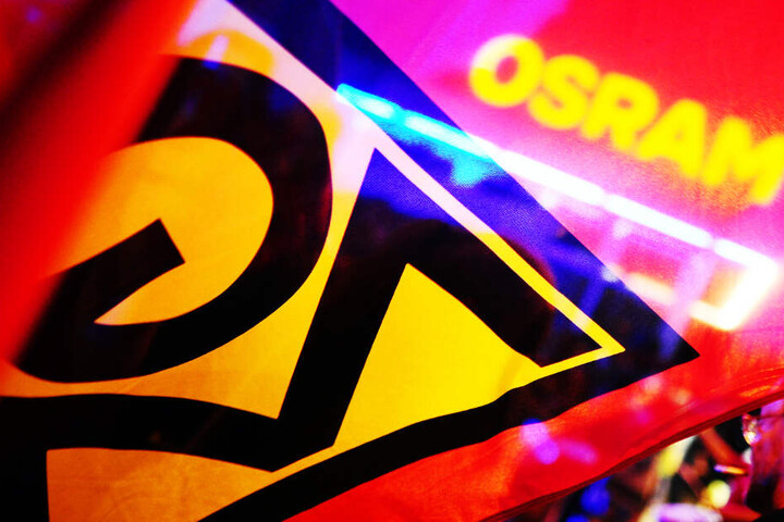 Unter dem Motto "Licht an statt aus!" ruft die IG Metall zu Kundgebungen bei Osram auf.