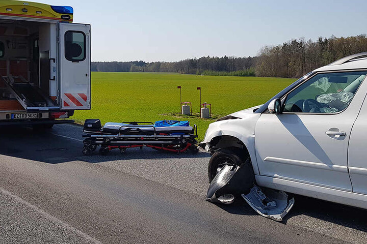 Ein Skoda war in den Crash verwickelt.