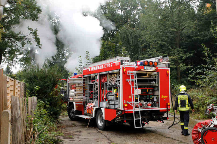 Die Feuerwehr konnte den Brand schnell löschen.