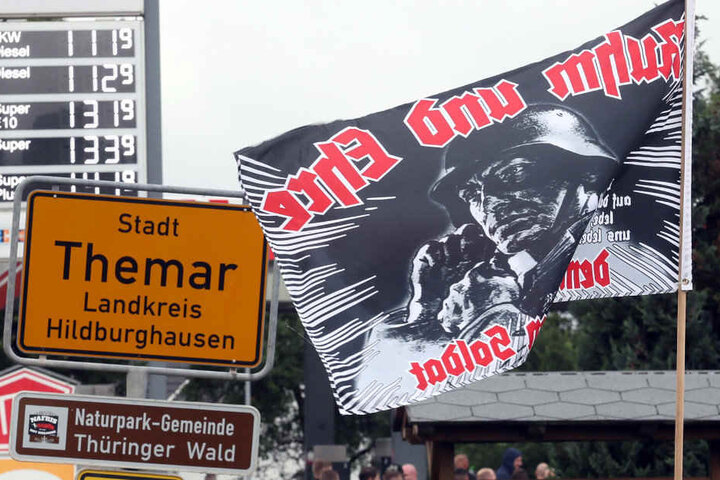 In Themar trafen sich im Juli über 6000 Anhänger des Rechtsrocks.