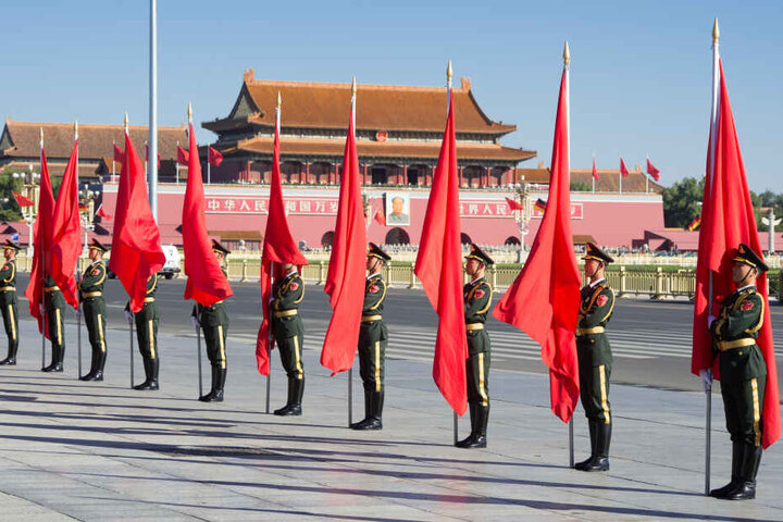 Chinas Medien betitelten den Raketenstart als "Meilenstein in der Entwicklung des Chinesischen Raumfahrtprogramms".