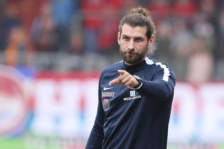 Robin Lenk ist seit 2014 Co-Trainer in Aue.