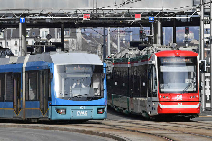 Bei Bussen und Bahnen in Chemnitz kommt es immer wieder zu Fahrtausfällen.