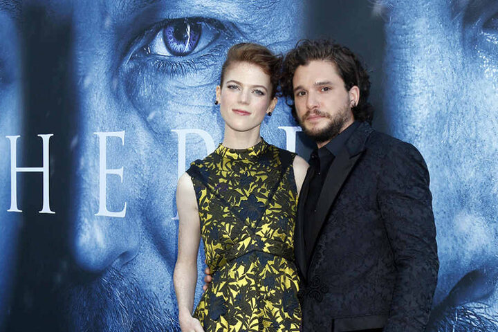 Kit Harington (30) und Rose Leslie (30).