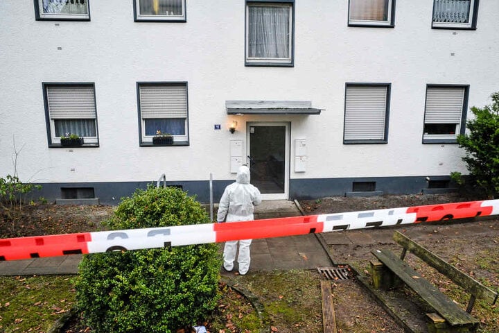 In diesem Haus wurde die Ermordete gefunden.
