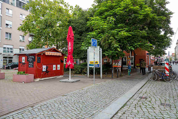 Der Kneiper in dieser Hütte wurde Anwohnern gegenüber ausfällig.