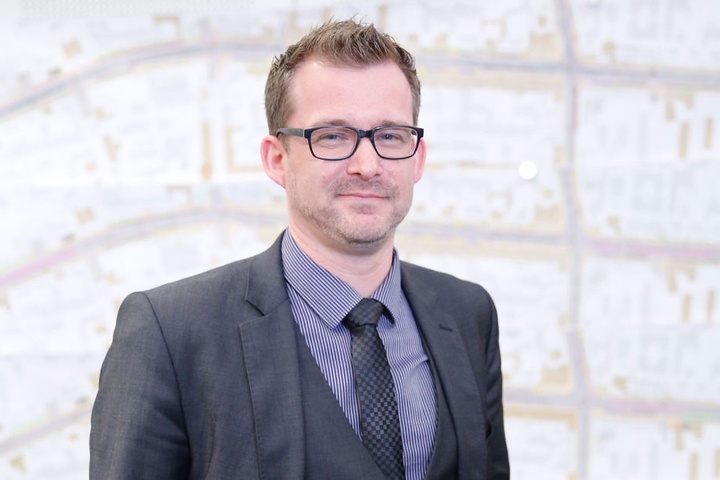 Dresdens Verkehrsbürgermeister Raoul Schmidt-Lamontain (40, Grüne)