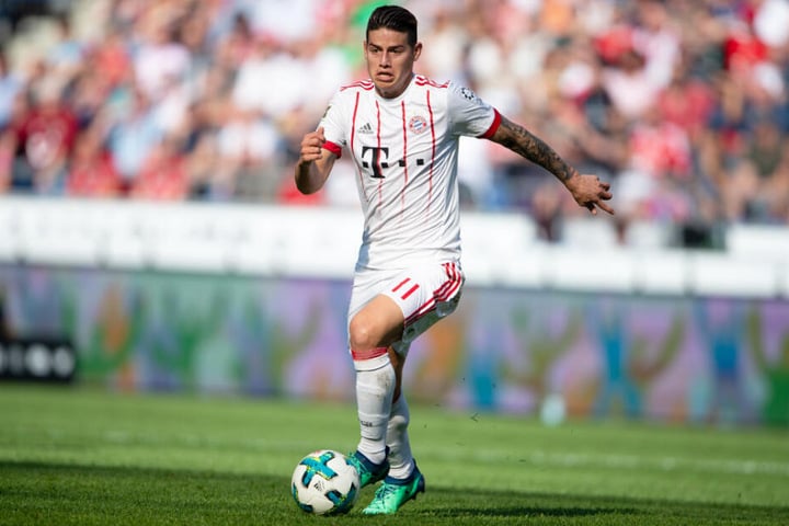 James Rodríguez konnte mit dem FC Bayern München gleich mehrere Titel feiern.