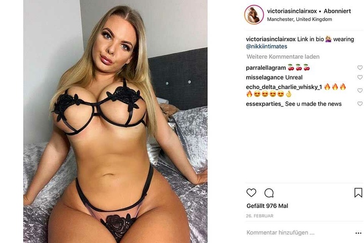 Zeigt auf Instagram, was sie zu bieten hat, mehr zu sehen gibt es dann bei ihrer Webcam und die ist teuer.