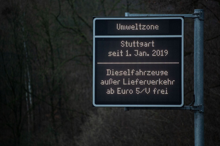 Seit dem 1. Januar gelten in Stuttgart Fahrverbote für Diesel mit der Norm Euro 4 und schlechter.
