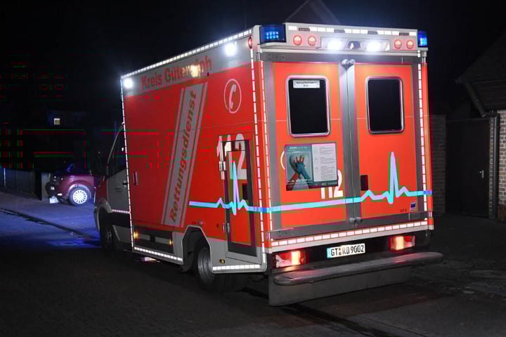 Ein Rettungswagen war vor Ort.