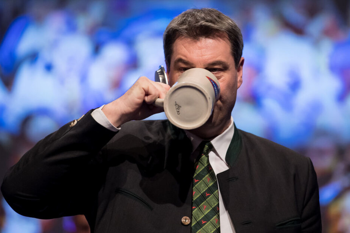 Ein Dinner mit Markus Söder ist angedacht.