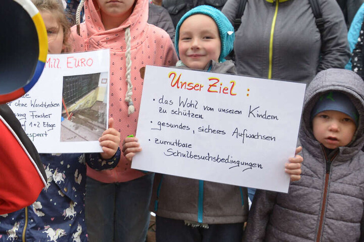 Ihre Ziele hatten einige Protestler klar formuliert.