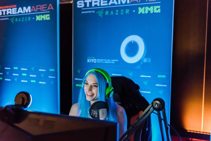 Zudem berichten zahlreiche Streamer live von der Dreamhack.