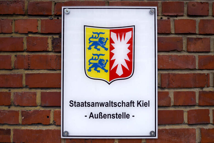 Das Schild an der Außenstelle der Staatsanwaltschaft.