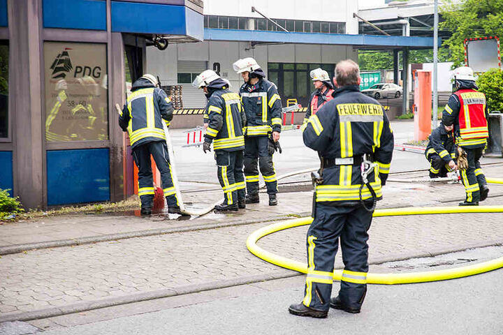 Die Löscharbeiten verliefen ohne Probleme.