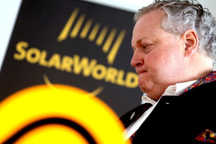 Frank Asbeck, Vorstandsvorsitzender bei Solarworld.