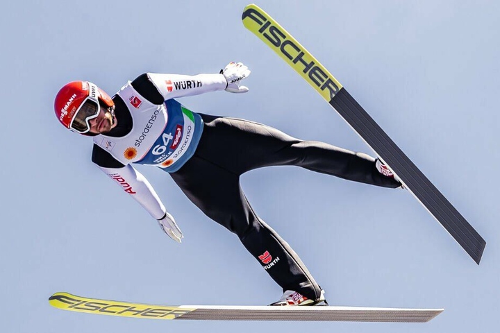 Markus Eisenbichler sicherte sich die Goldmedaille bei der WM in Innsbruck.