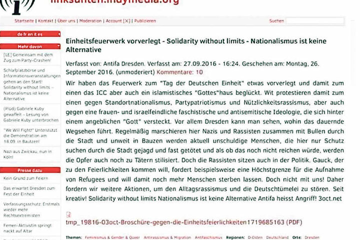 Dass es sich beim auf einem linksradikalen Blog veröffentlichten Schreiben, um eine Fälschung handeln könnte, wurde ohnehin gemutmaßt. Am Freitag bestätigten Experten diese Annahmen.
