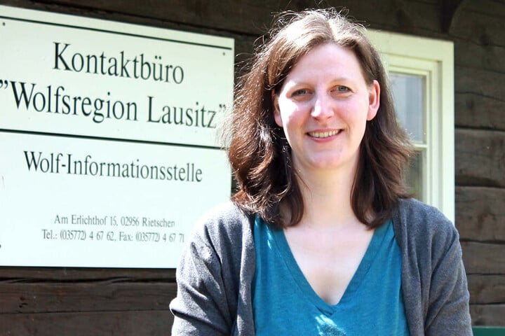 Expertin Vanessa Ludwig (36) von der Fachstelle Wolf.