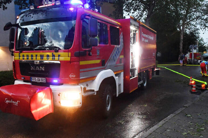 Unwetter in Bayern: Die Feuerwehr musste zu Beginn der Woche im Freistaat gleich mehrfach ausrücken.