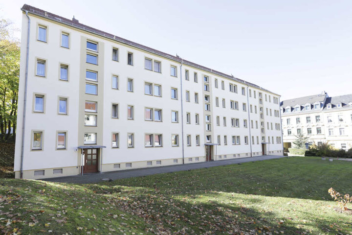 55 Jahre lebte das Ehepaar in diesem Wohnblock.
