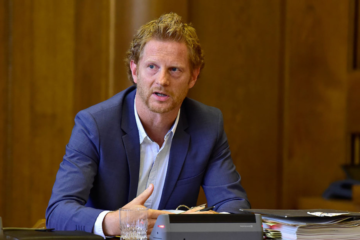 Baubürgermeister Michael Stötzer (44, Grüne) hat schon Vorschläge für die Straßennamen.
