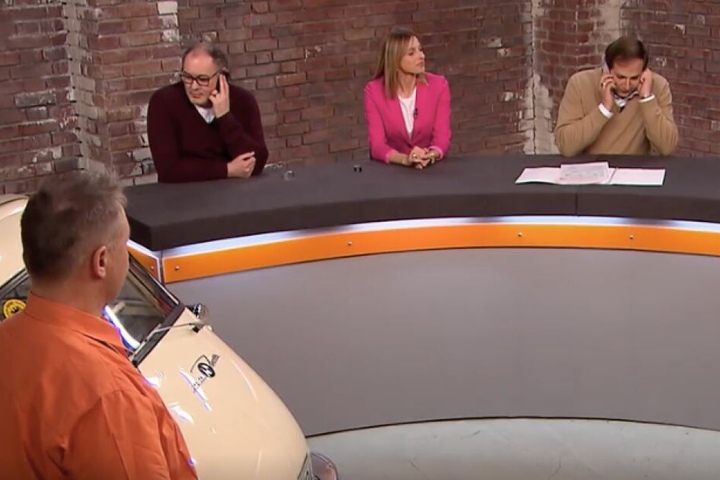 Eine Telefonauktion unter den Händlern gab's in diesem Rahmen auch noch nicht in der ZDF-Show.