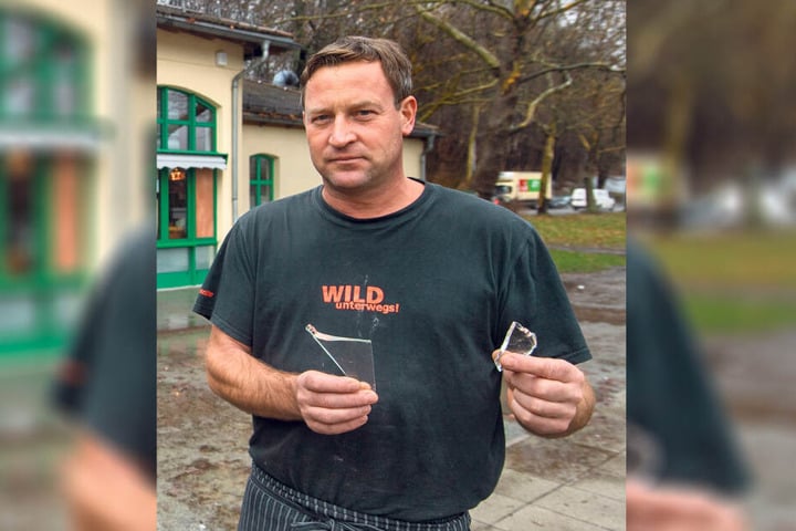 Leider machen Falko Hirsch (45) immer wieder Vandalen zu schaffen.