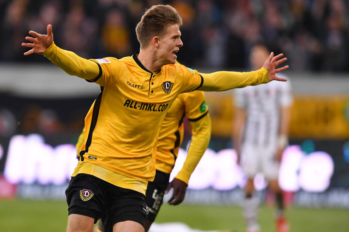 Dzenis Burnic schoss das entscheidende 2:1 für Dynamo.
