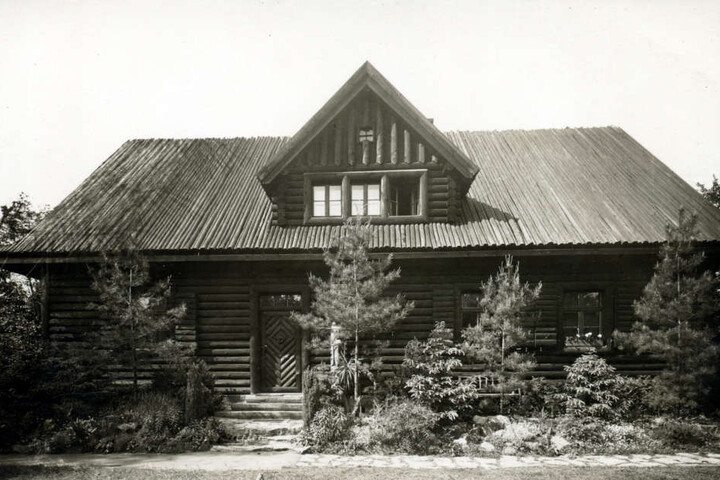 So sah die Villa Bärenfett im Gründungsjahr 1928 aus.