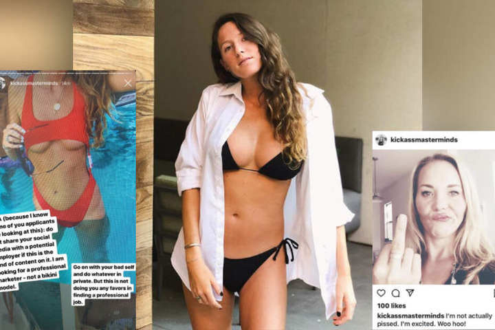 Das Bikini-Model drehte den Spieß um und Kickass Masterminds wurde zum Gespött auf Twitter.
