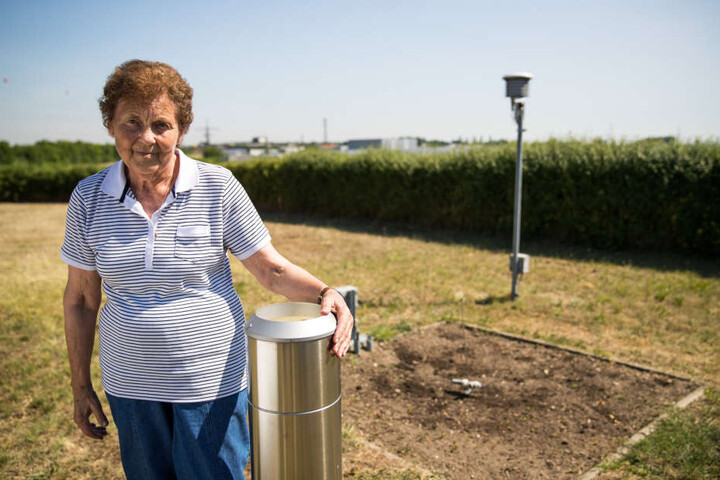 Die Messstation von Oma Magdalena meldet immer wieder Rekordtemperaturen.